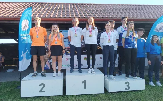 zdjęcie M.Wieczorek na podium